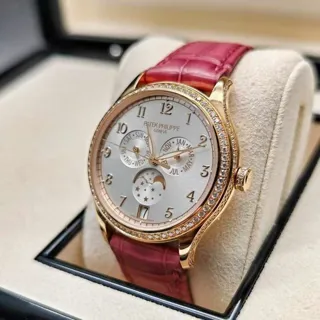 Patek Philippe Annual Calendar 4947R-001 38mm Rose gold Silver