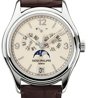 Patek Philippe Annual Calendar 5146G-001 39mm White gold Beige