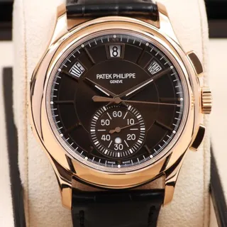 Patek Philippe Annual Calendar Chronograph 5905R-001 42mm Rose gold Brown