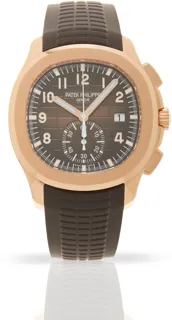 Patek Philippe Aquanaut 5968R-001 42mm Rose gold Brown