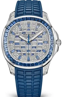 Patek Philippe Aquanaut 5268/461G 38mm White gold Blue