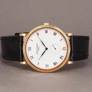 Patek Philippe Calatrava 3919R-001 33mm Rose gold White