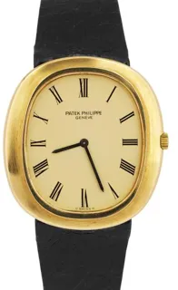 Patek Philippe Golden Ellipse 3589 33.5mm Yellow gold Champagne