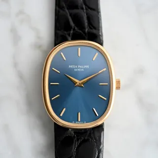 Patek Philippe Golden Ellipse 4226 23mm Yellow gold Blue