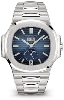 Patek Philippe Nautilus 5726/1A 40mm Stainless Steel$White Gold Blue