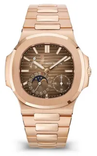 Patek Philippe Nautilus 5712/1R-001 ( MOON ) 40mm Rose gold Brown