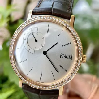 Piaget Altiplano G0A36118 40mm Rose gold Silver