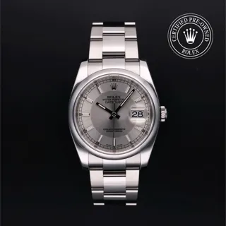 Rolex Datejust 36 116200 Stainless steel Silver