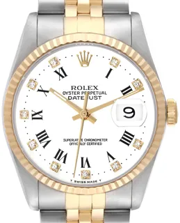 Rolex Datejust 36 16233 Stainless steel White