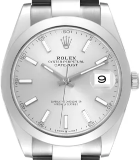 Rolex Datejust 41 126300 Stainless steel Silver