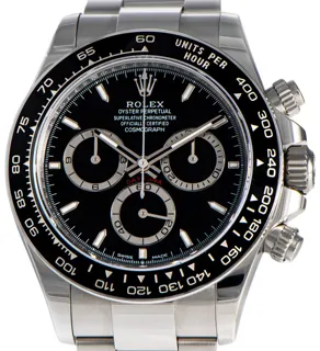 Rolex Daytona 126500LN 40mm Steel$Keramik Black