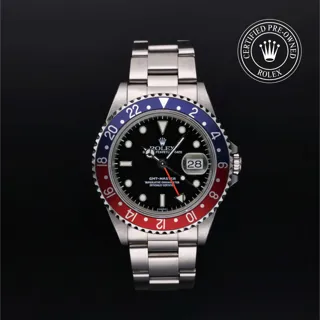 Rolex GMT-Master 16700 40mm Stainless steel Black