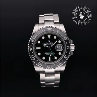 Rolex GMT-Master II 116710LN 40mm Stainless steel Black