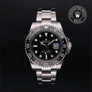 Rolex GMT-Master II 116710LN Stainless steel Black