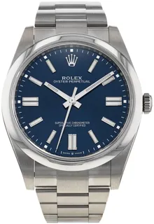 Rolex Oyster Perpetual 41 124300 Stainless steel Blue