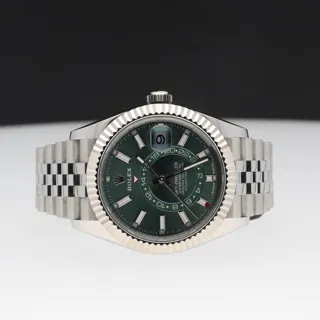 Rolex Sky-Dweller 336934 42mm Steel Green