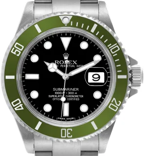 Rolex Submariner 16610LV Stainless steel Black