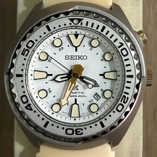 Seiko Prospex SUN043P1 47.5mm Steel White