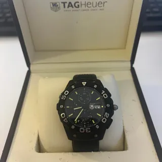 TAG Heuer Aquaracer 500M CAJ2180.FT6023 44mm Titanium Black