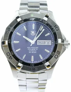 TAG Heuer Aquaracer WAF2010 41mm Steel Black