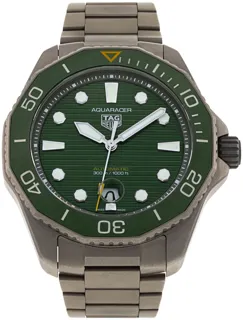 TAG Heuer Aquaracer WBP208B.BF0631 43mm Titanium Green