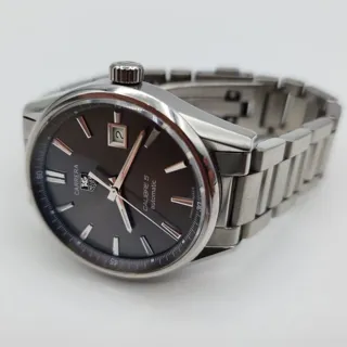 TAG Heuer Carrera Calibre 5 WAR211A.BA0782 39mm Stainless steel Black