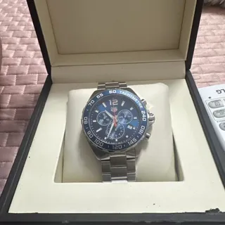 TAG Heuer Formula 1 CAZ1014 43mm Steel Blue