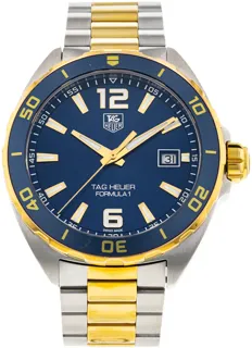 TAG Heuer Formula 1 Quartz WAZ1120.BB0879 Yellow gold and Stainless steel Blue