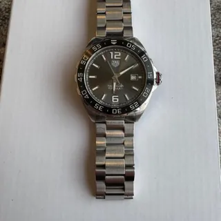 TAG Heuer Formula 1 WAZ2011.BA0842 43mm Ceramic and Stainless steel Gray