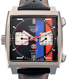 TAG Heuer Monaco CAW211R 47mm Steel Black