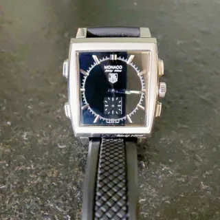 TAG Heuer Monaco CW9110-0 40mm Steel Black