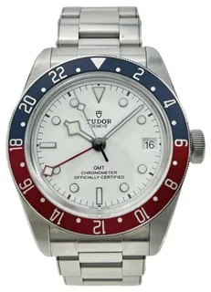 Tudor Black Bay GMT 79830RB 41mm Stainless steel White