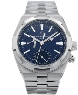 Vacheron Constantin Overseas Dual Time 7900V/110A-B334 Stainless steel Blue