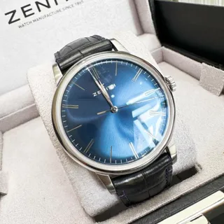 Zenith Elite 03.2272.6150/51.C700 42mm Steel Blue