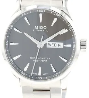 Mido Multifort M038.431.11.061.00 42mm Stainless steel Gray