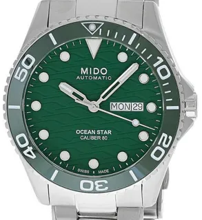 Mido Ocean Star M042.430.11.091.00 42.5mm Stainless steel Green