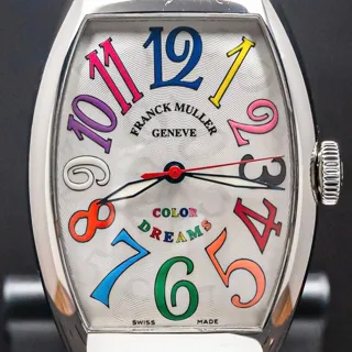 Franck Muller Color Dreams 5850 SC 33mm Steel Silver