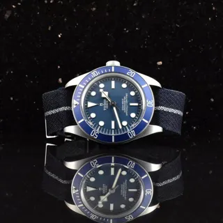 Tudor Black Bay M79030B-0003 39mm Stainless steel Blue