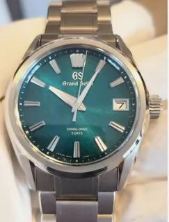 Grand Seiko Evolution 9 SLGA025G 40mm Titan Blue and Green