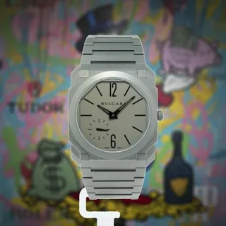 Bulgari Octo 102713 BGO40C14TTXTAUTO 40mm Titanium Grey