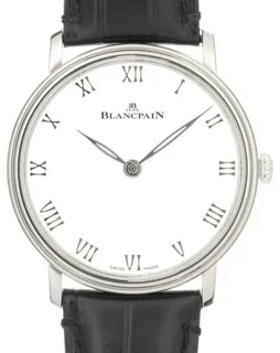 Blancpain Villeret Ultra-Slim 6605-1127-55B 40mm Stainless steel White