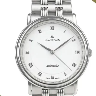 Blancpain Villeret 1195-1127-10 34mm Steel White