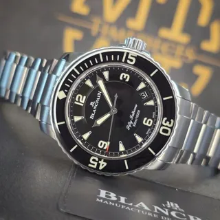 Blancpain Fifty Fathoms 5015-1130-52 45mm Steel Black