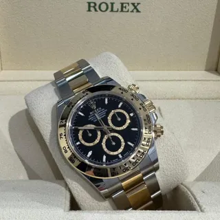 Rolex Daytona 126503 40mm Yellow gold and Stainless steel Black