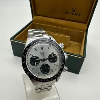 Rolex Daytona DIAL   REF: 6240 ( (UP TO 1988)) 37mm Steel White