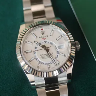 Rolex Sky-Dweller 326934 42mm Steel White