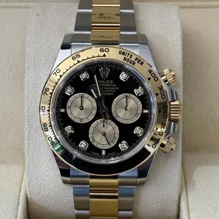 Rolex Daytona 126503 40mm Gold/Steel Black