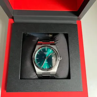 Tissot PRX T137.410.11.091.00 40mm Stainless steel Green