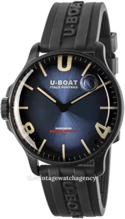 U-Boat Darkmoon 8700/B 44mm Stainless steel Blue