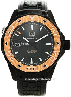 TAG Heuer Aquaracer 500M WAJ2182.FT6015 43mm Titanium Black